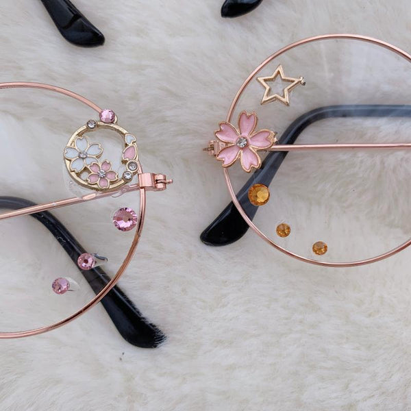 Fashion Lolita Sakura Glasses JK3108
