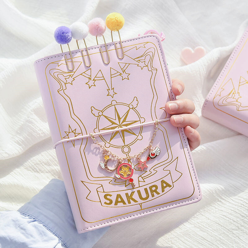 Cartoon Sakura Notebook JK3010