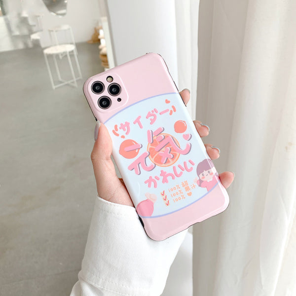 Fashion Girl Phone Case for iphone7/7plus/8/8P/X/XS/XR/XS Max/11/11 pro/11 pro max JK2119