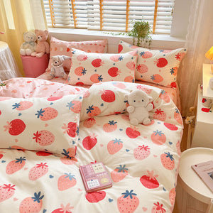 Sweet Strawberry Bedding Set JK3409