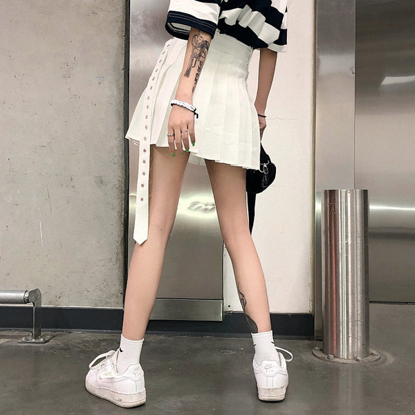 Fashion Girls Heart Pleated Skirt JK2501