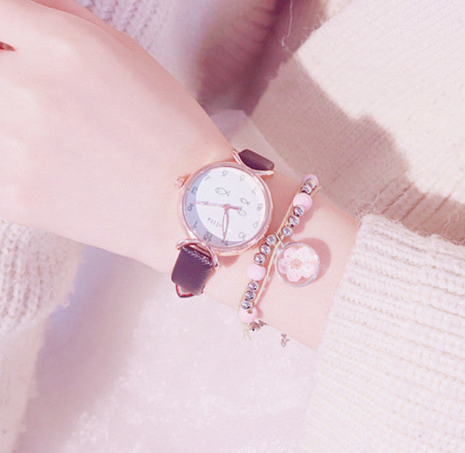 Kawaii Strawberry Quartz Watch JK1554 – Juvkawaii
