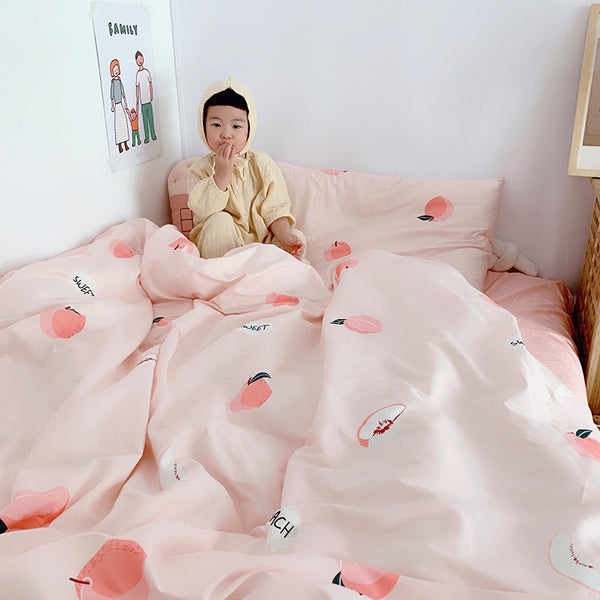 Cute Peach Bedding Set JK2405