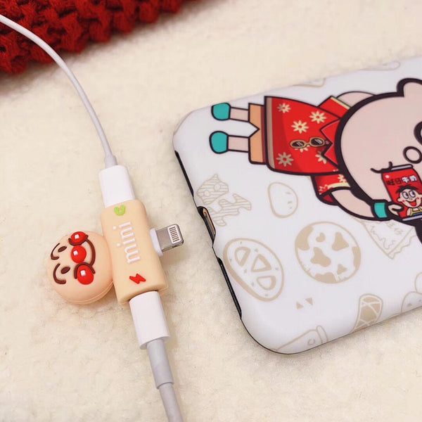 Cartoon and Totoro Earphone Wire Adapter For Iphone   JK1049