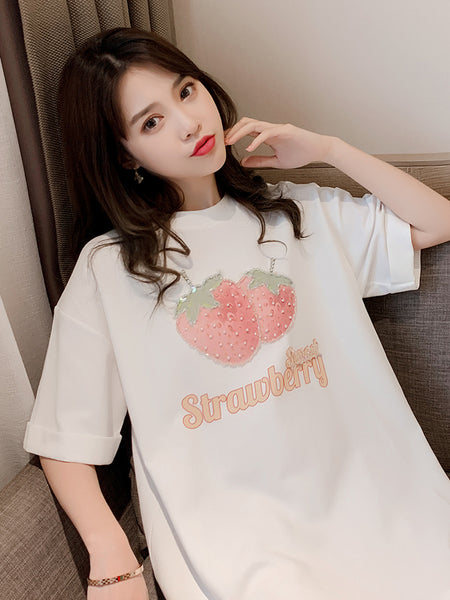 Kawaii Strawberry T-Shirt JK2218