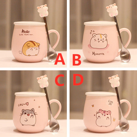 Lovely Hamster Mug Cup JK2446