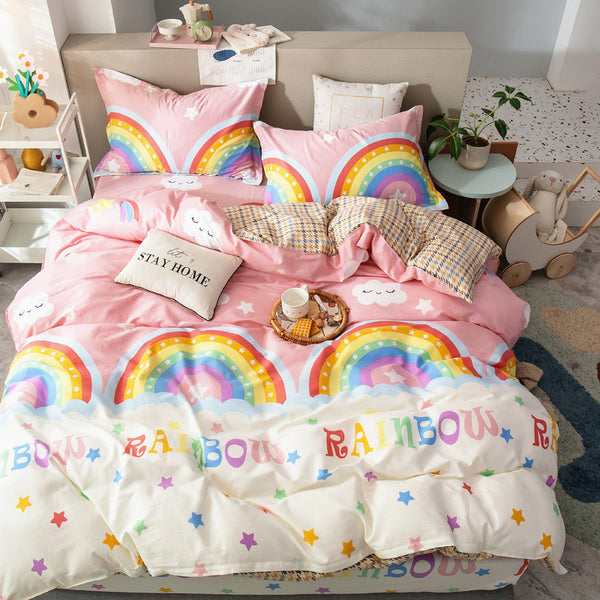 Fashion Rainbow Bedding Set JK2901