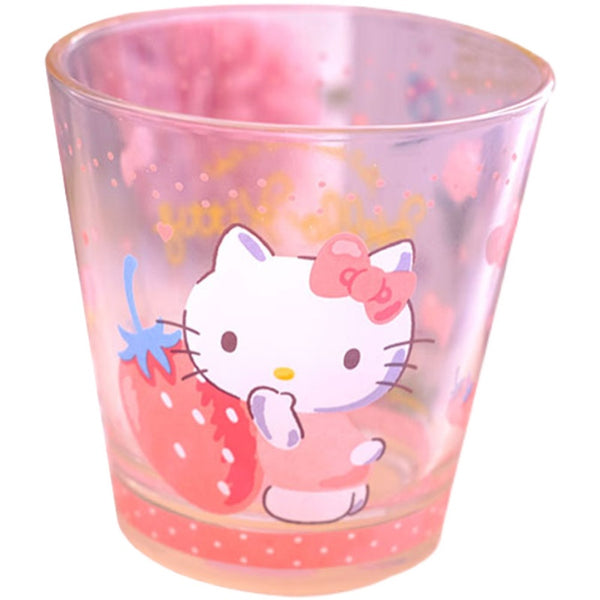 Cartoon Anime Glass Water Cup JK3102