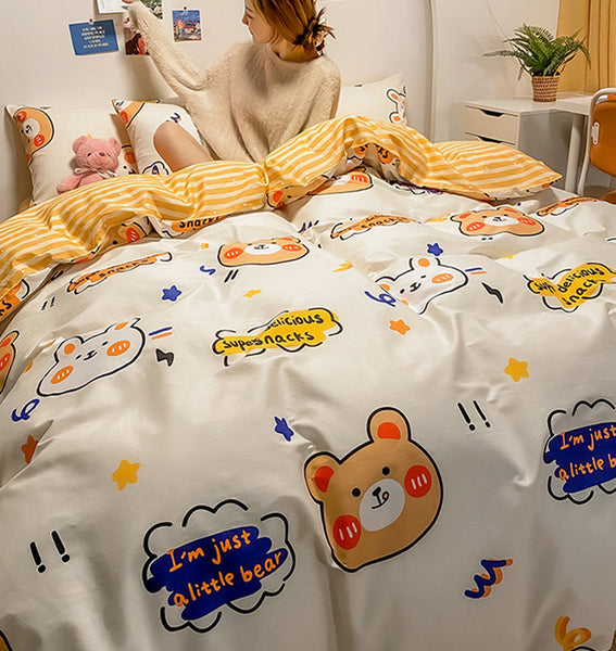 Cute Bear Bedding Set JK3114