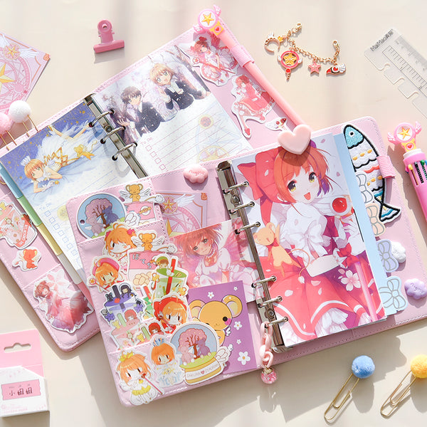 Cartoon Sakura Notebook JK3010