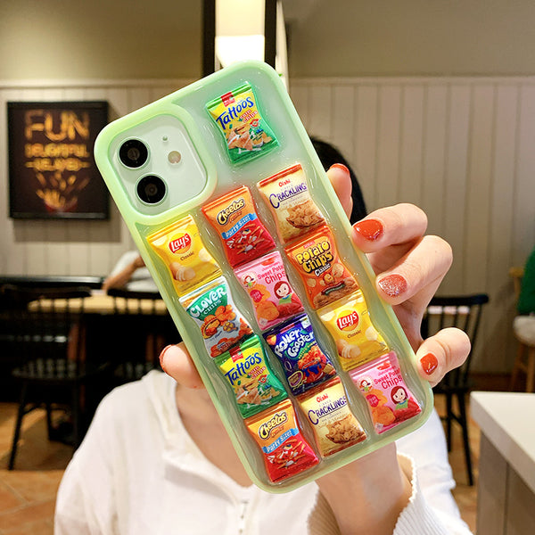 Sweet Foods Phone Case for iphone7/7plus/8/8P/X/XS/XR/XS Max/11/11 pro/11 pro max/12/12pro/12mini/12pro max/13/13pro JK2895