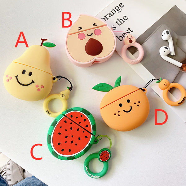 Lovely Fruits Airpods Protector  JK1565