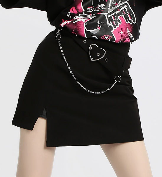 Fashion Black Girl Skirt JK3168