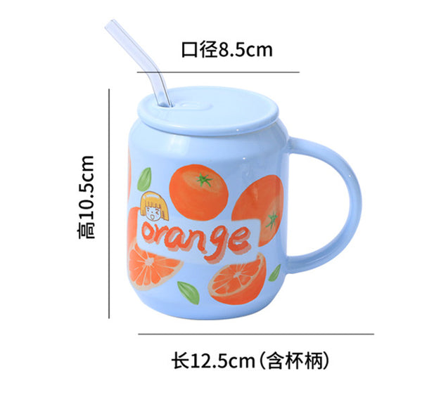 Kawaii Fruits Mug Cup JK2868