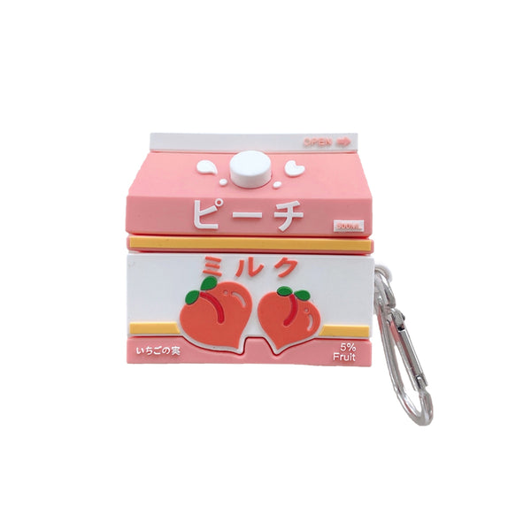 Sweet Peach Milk Airpods Protector Case JK2725