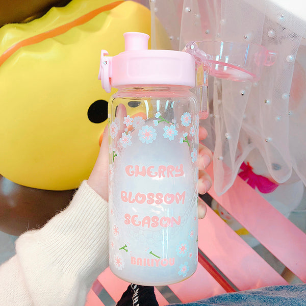 Sweet Hearts and Flowers Water Bottle  JK1483