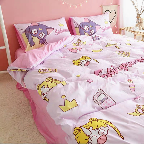 Fashion Sailormoon Bedding Set JK1624