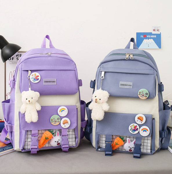 Fashion Cartoon Backpack Set JK2982