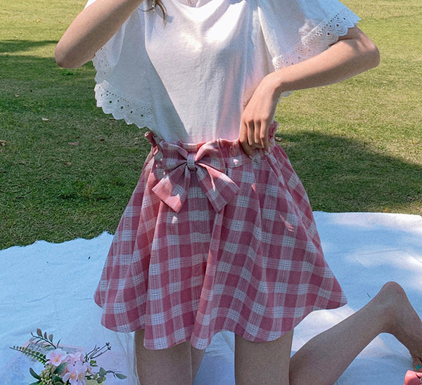 Fashion Plaid Skirt JK2214