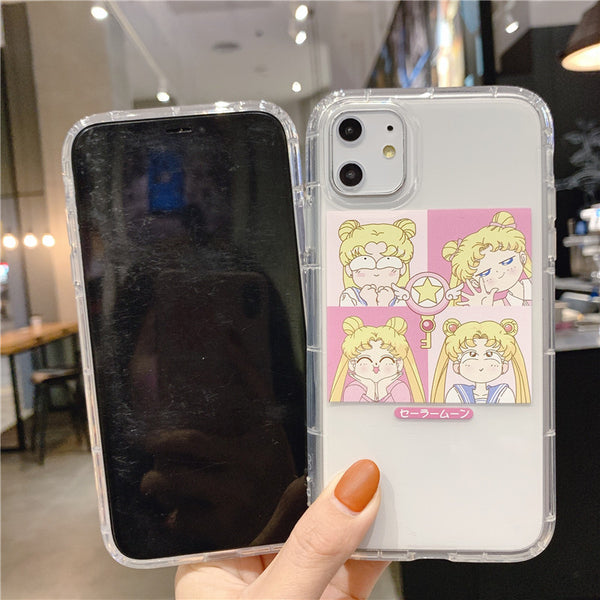 Sailormoon Phone Case for iphone7/7plus/8/8P/X/XS/XR/XS Max/11/11 pro/11 pro max JK1980