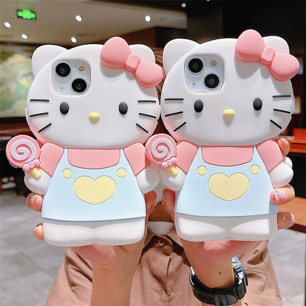 Lovely Kitty Phone Case for iphone X/XS/XR/XS Max/11/11pro/11pro max/12/12pro/12pro max/12mini/13/13pro/13pro max/14/14pro/14plus/14pro max JK3401
