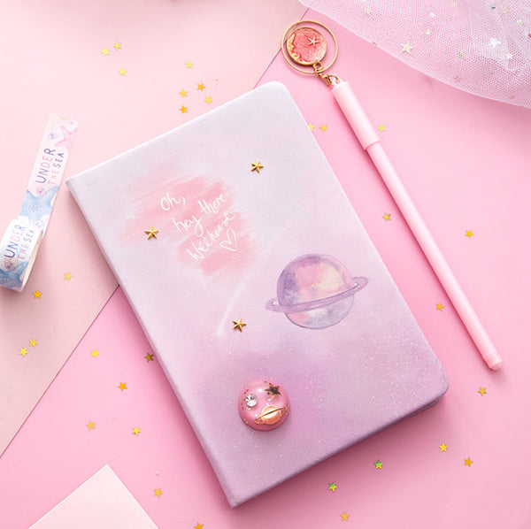 Cute Moon and Stars Notebook JK2146