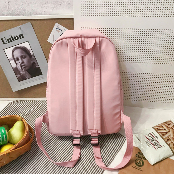 Sweet Strawberry Pink Backpack Book Bag Kawaii Cute