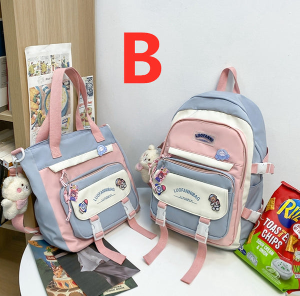 Fashion Cartoon Backpack Set JK3167