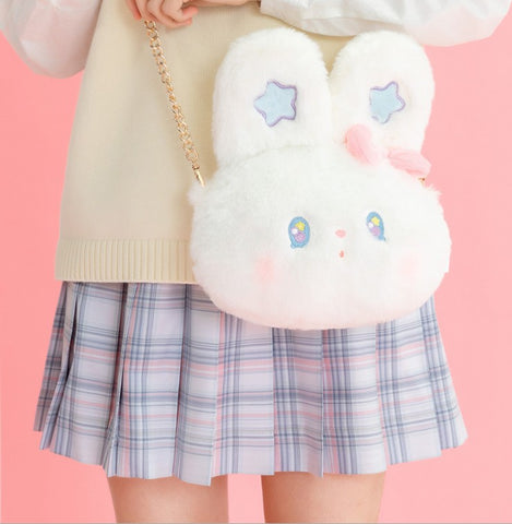 Soft Rabbit Shoulder Bag JK2110