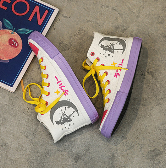 Fashion Sailormoon Canvas Shoes JK2319