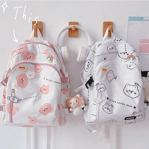 Cute Bear Backpack JK3109 – Juvkawaii