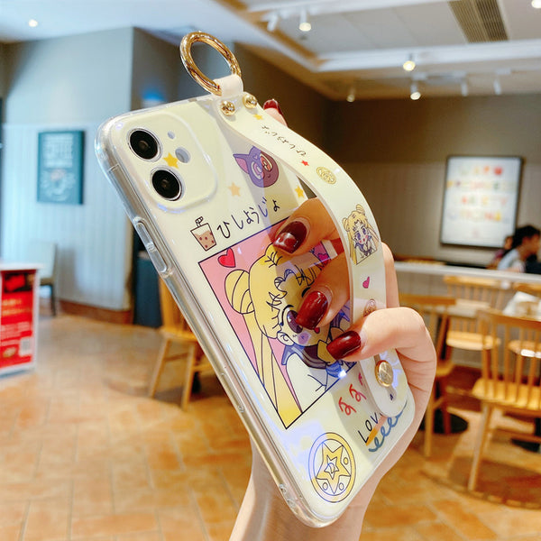 Cartoon Girl Phone Case for iphone7/7plus/8/8P/X/XS/XR/XS Max/11/11 pro/11 pro max JK2382