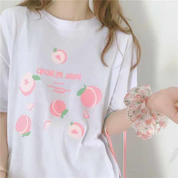 Cute Peach T-shirt JK2242