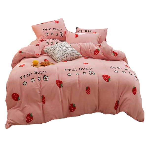 Fashion Strawberry Bedding Set JK2640
