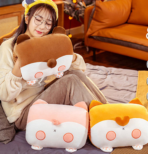 Kawaii Kitten Plush Toy Stuffed Animal Pet Kitty Soft Anime Cat Plush  Pillow for Kids Soft Throw Sleeping Pillow Gifts for Girl _ - AliExpress  Mobile