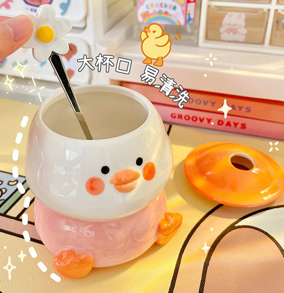 Cute Duck Mug Cup JK2918