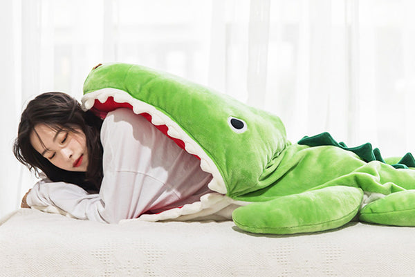 Kawaii Crocodile Sleeping bag/Blanket JK3384