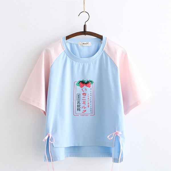 Kawaii Strawberry T-Shirt  JK1548
