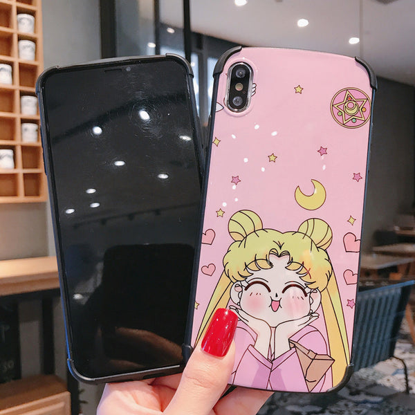 Lovely Usagi Phone Case for iphone 6/6s/6plus/7/7plus/8/8P/X/XS/XR/XS Max JK1578