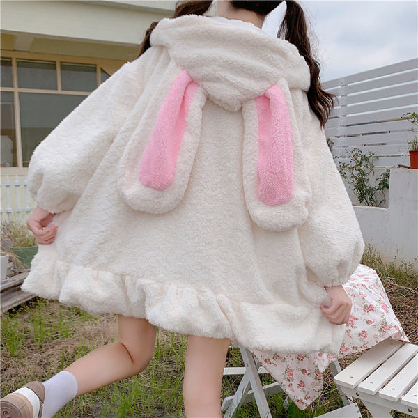 Lovely Rabbit Ears Coat JK2554