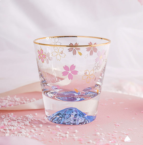 Fashion Sakura Glass Water Cup JK2602