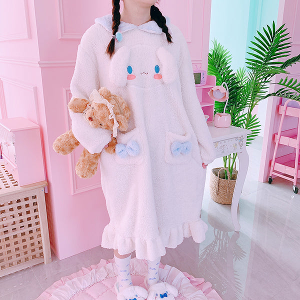 Cartoon Winter Pajamas Dress JK1895