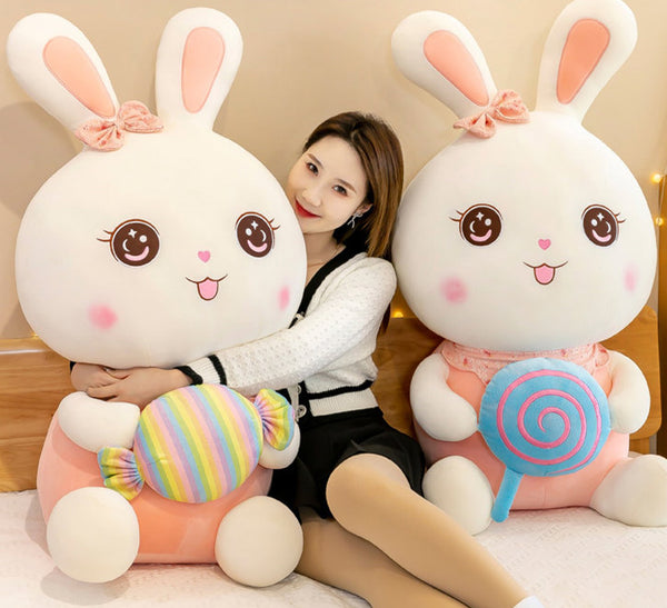 Lovely Rabbit Plush Hold Pillow JK3497