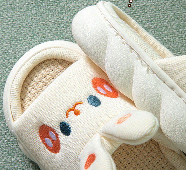 Cute Rabbit and Bear Slippers JK3111