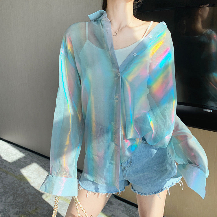 Fashion Girl Long Sleeve Shirt JK2248