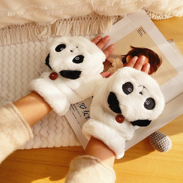 Kawaii Panda Gilrs Gloves JK3050