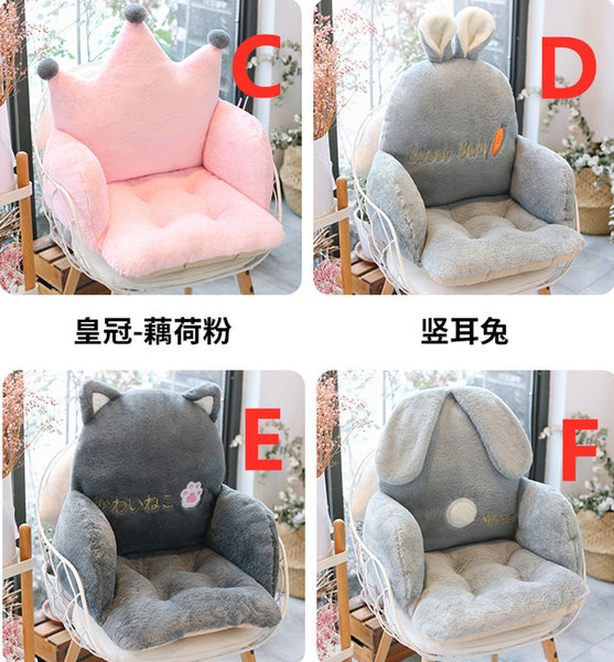 Kawaii Crown Seat Cushion JK3025