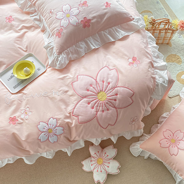 Fashion Sakura Flowers Bedding Set JK3463