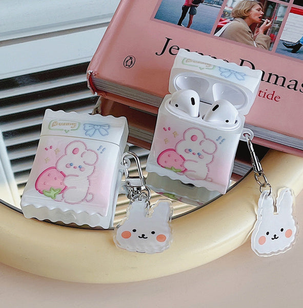 Cute Bunny Airpods Protector Case JK3445