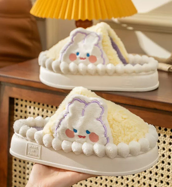 Fashion Rabbit and Bear Slippers JK3301